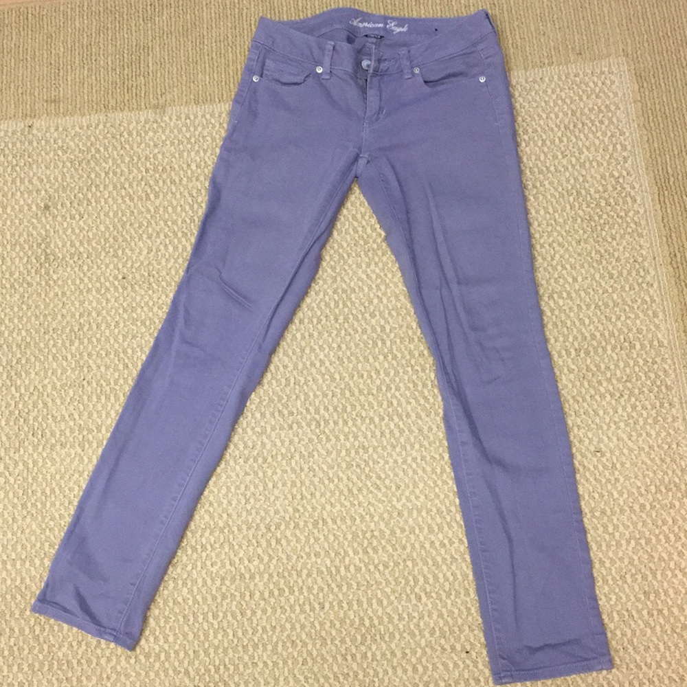 Violet jeans